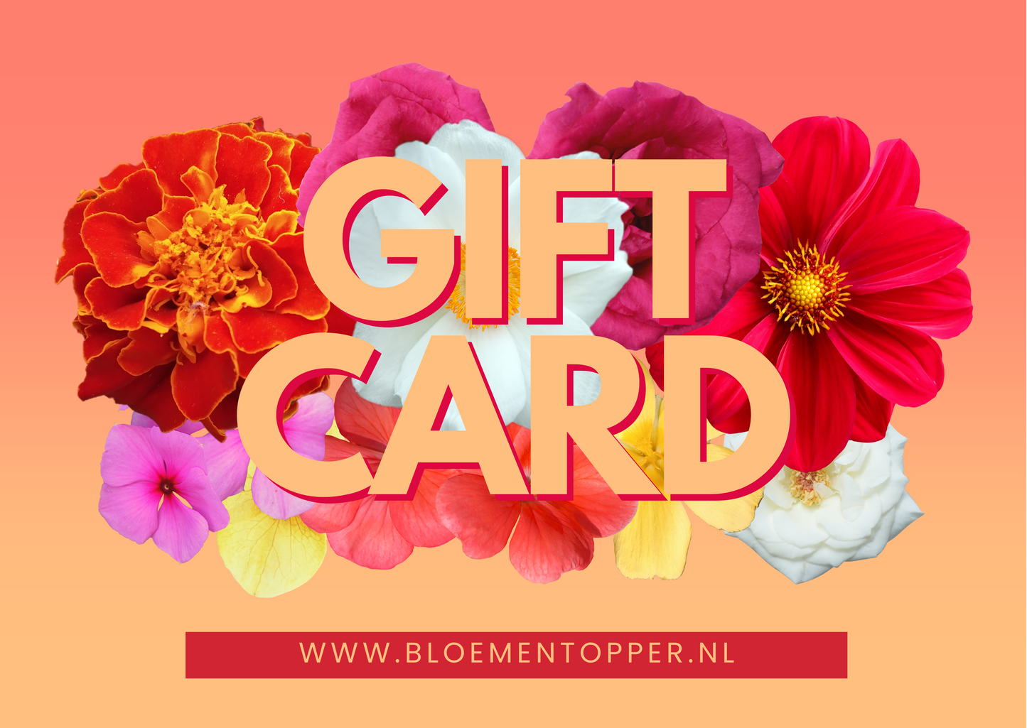 Bloementopper.nl | Cadeaubonnen